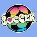 Soccer Ball - Neon T Shirt You Choose Style, Size, Color 10845