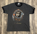 Wolve Wolf Native American Dream Catcher Mens T-shirt L Vintage San Antonio 90s