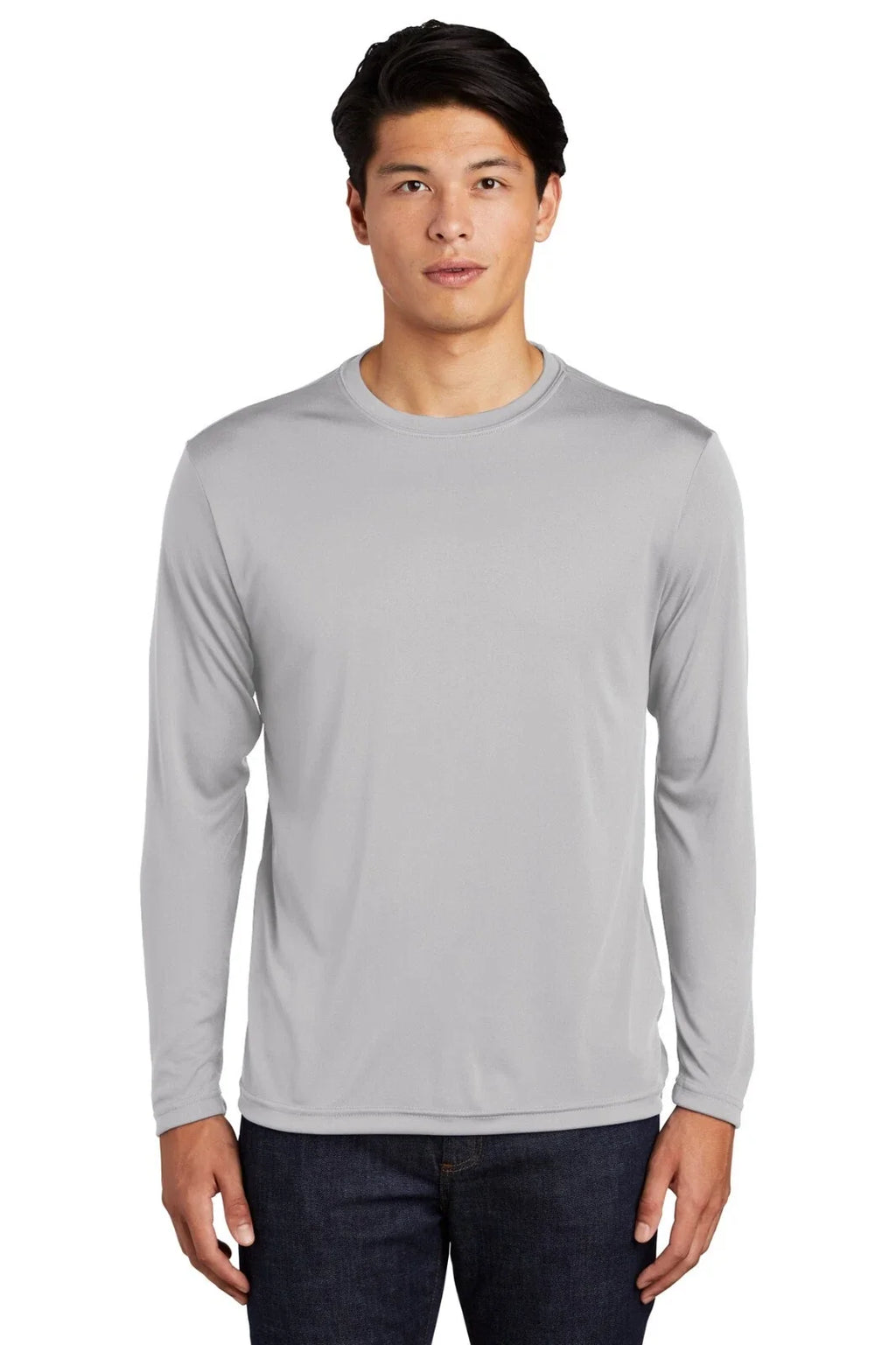 MEN'S MOISTURE WICKING Dri fit Long Sleeve SPORT-TEK T-shirt  ST350LS
