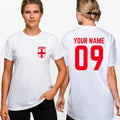 Personalised England Football T Shirt World Cup 2026 Kids Unisex Tee