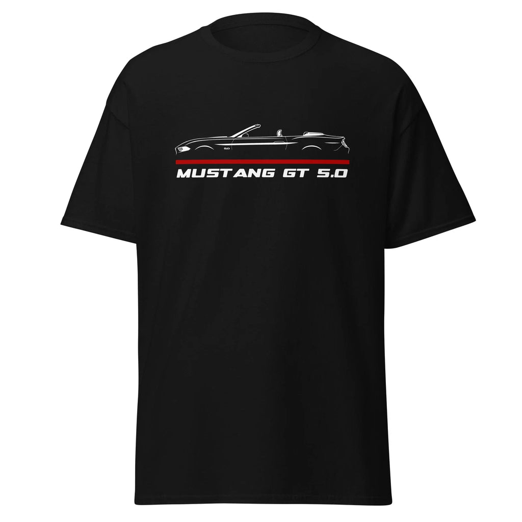 Premium T-Shirt For Ford Mustang GT Convertible 2019 Car Birthday Gift