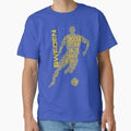 Sweden Football - Soccer Typography Classic T-Sh Made in USA/AUS T-Shirt S-2XL