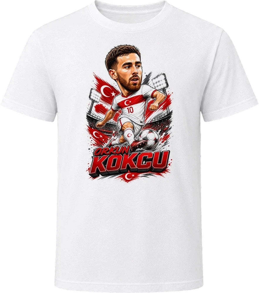 Orkun Kokcu, Turkey Caricature Soccer 2026 T Shirt