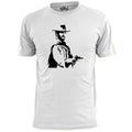 Mens Man With No Name (v3) Western Inspired T Shirt Clint Eastwood