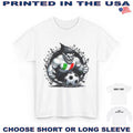 Soccer Team Italian Troll Italy Field Player DigiRods Cartoon T Shirt