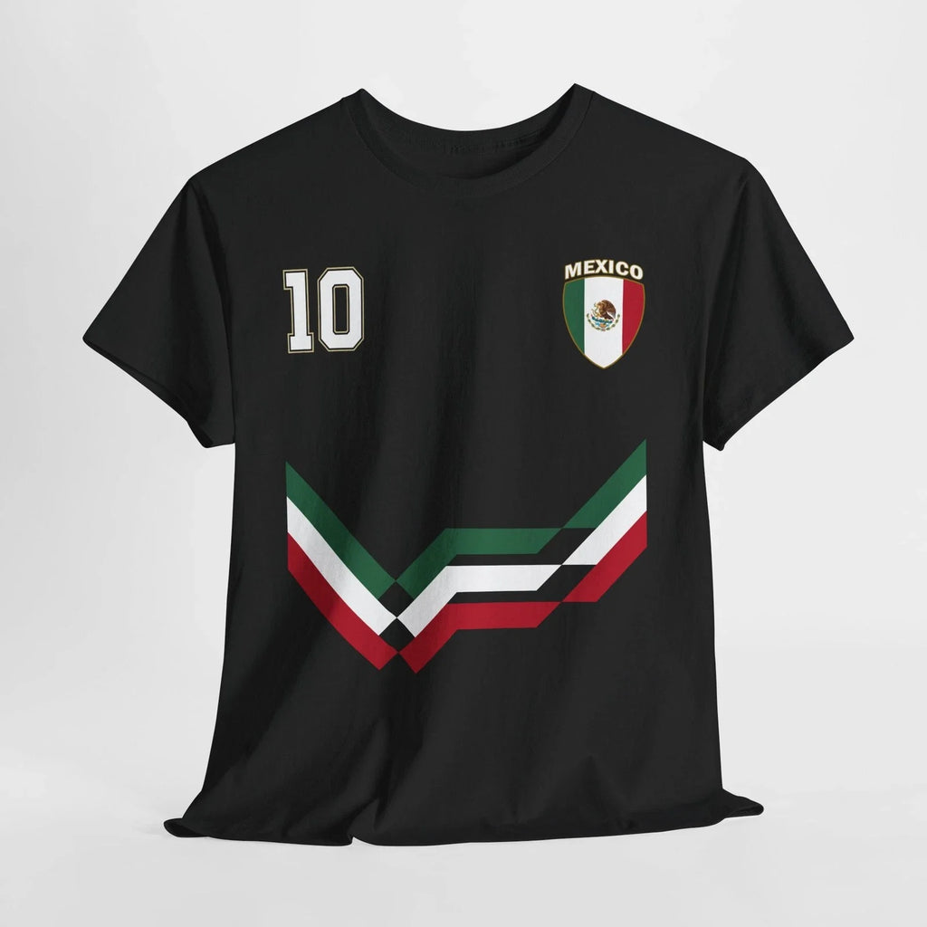 Mexico Number 10 Soccer Shirt, Mexican Flag Soccer 2026 Jersey Style Shirt
