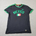Umbro Shirt Mens Small Black Mexico Soccer Futbol Team Graphic