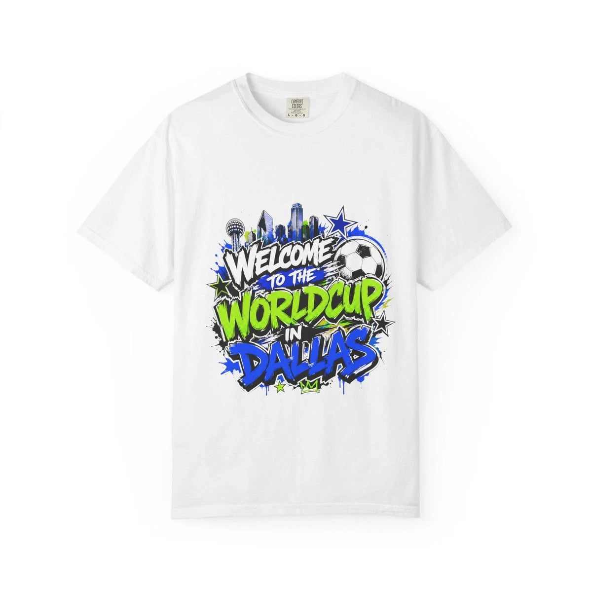 Welcome to the World Cup in Dallas T-shirt | Soccer Graphic Tee
