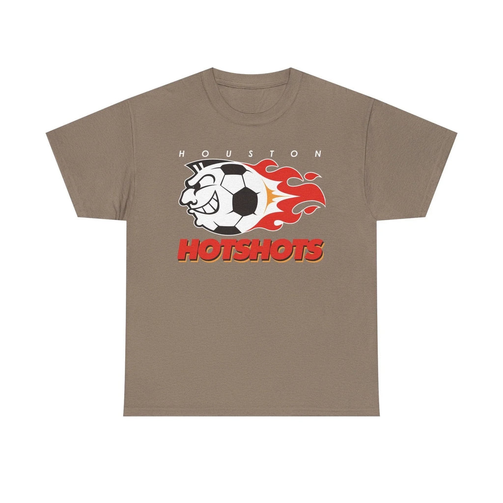 Houston Hotshots Texas Soccer 1994-2000 Double Logo T-shirt