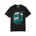 One Goal One Dream Soccer 2026 T-Shirt | Soccer Ball Graphic Tee