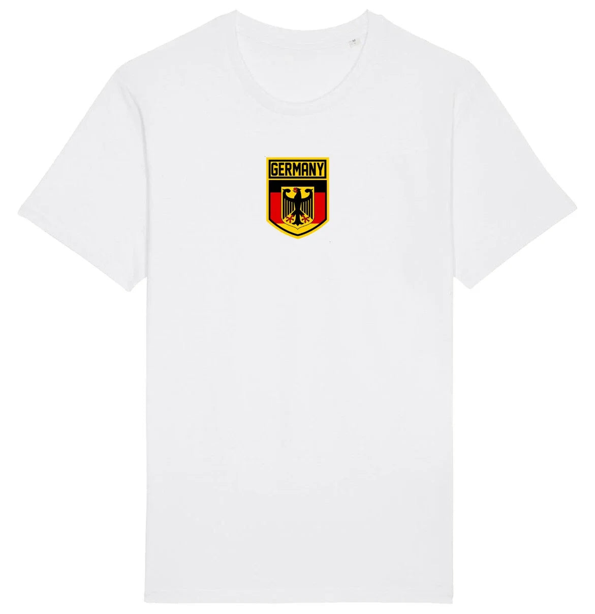 Germany Flag Badge T-Shirt, Adults Kids Baby Family, Football World Cup 2026 Kit