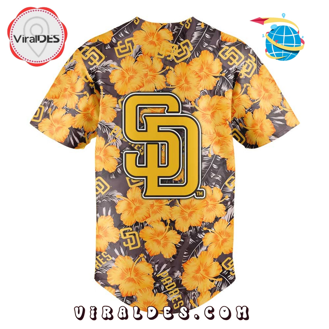 San Diego Padres Aloha Summer Baseball Jersey