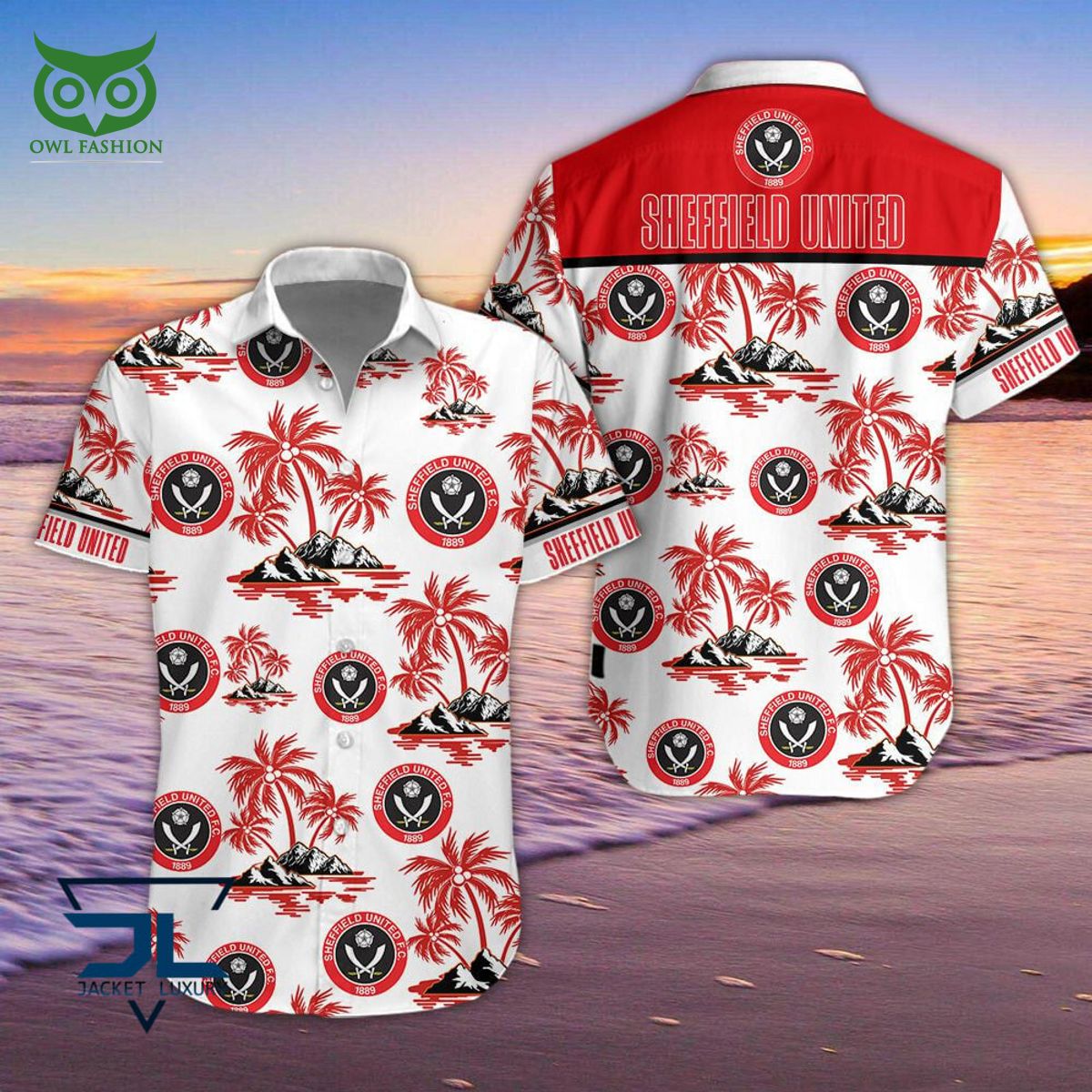 Sheffield United F.C Premier League Championship Hawaiian Shirt Shorts