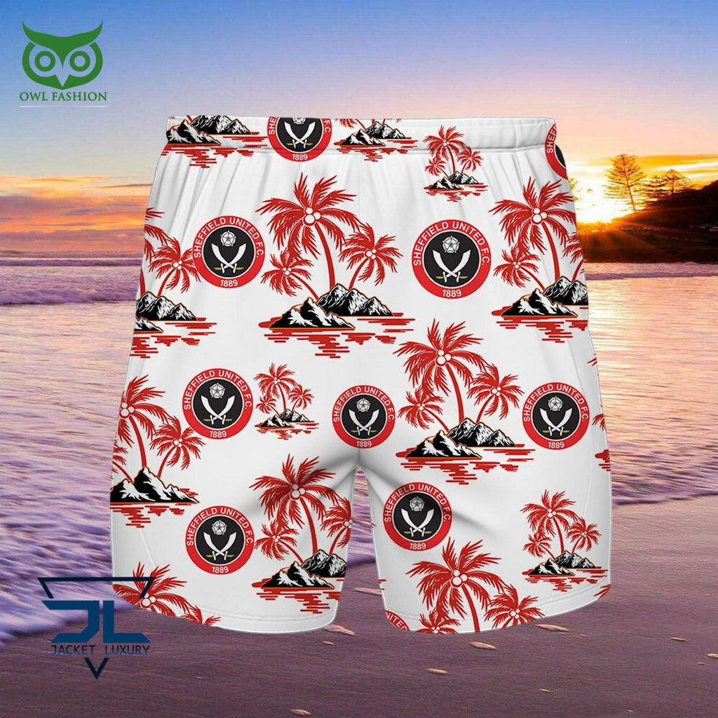 Sheffield United F.C Premier League Championship Hawaiian Shirt Shorts