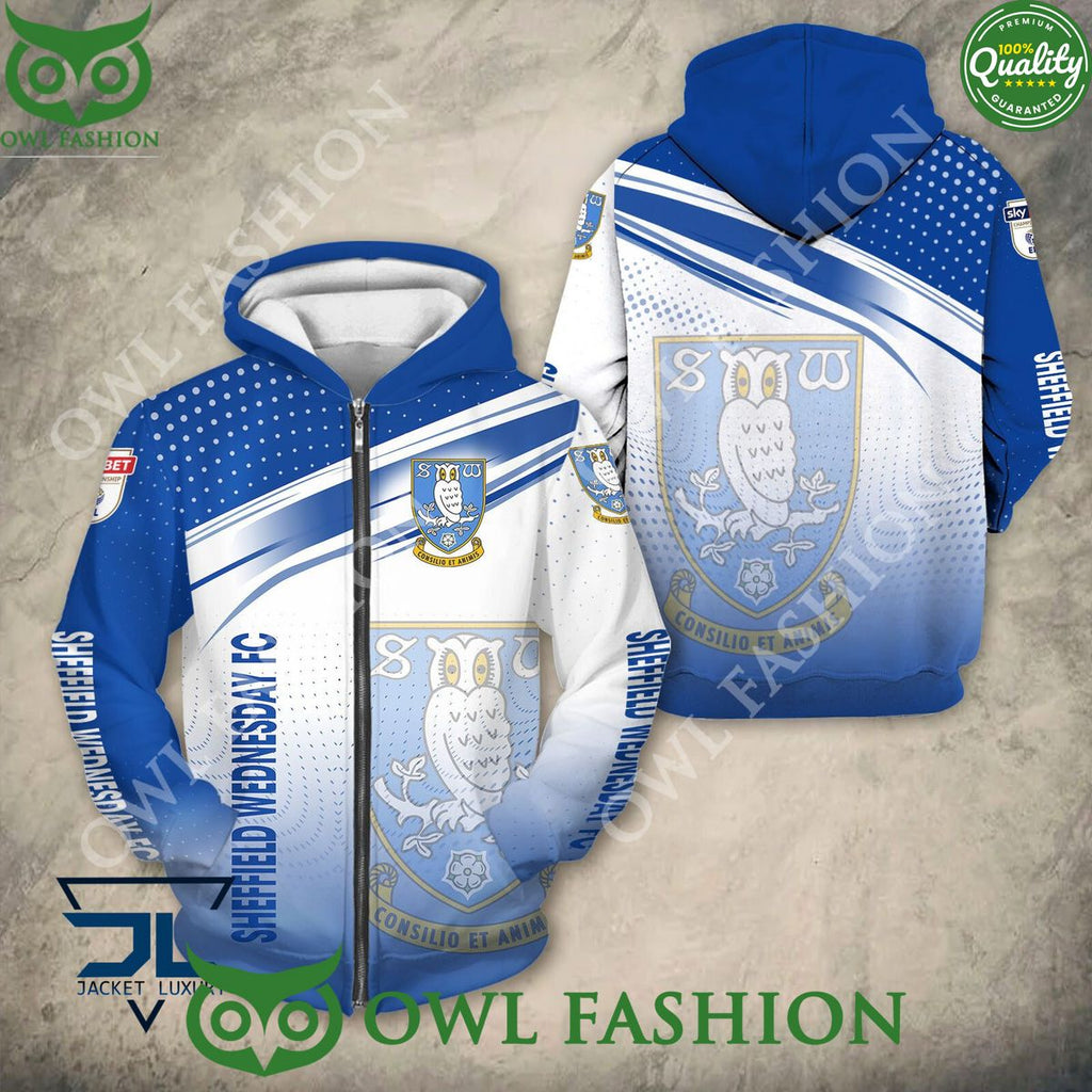 Sheffield Wednesday Football Club Logo Hoodie Shirt 2024