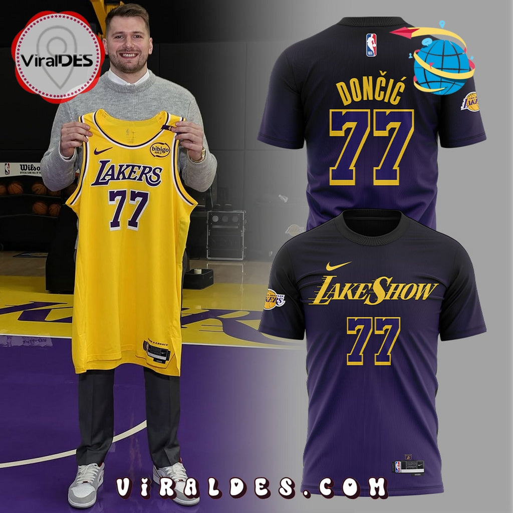 Show Luka Doncic Los Angeles Lakers Hoodie