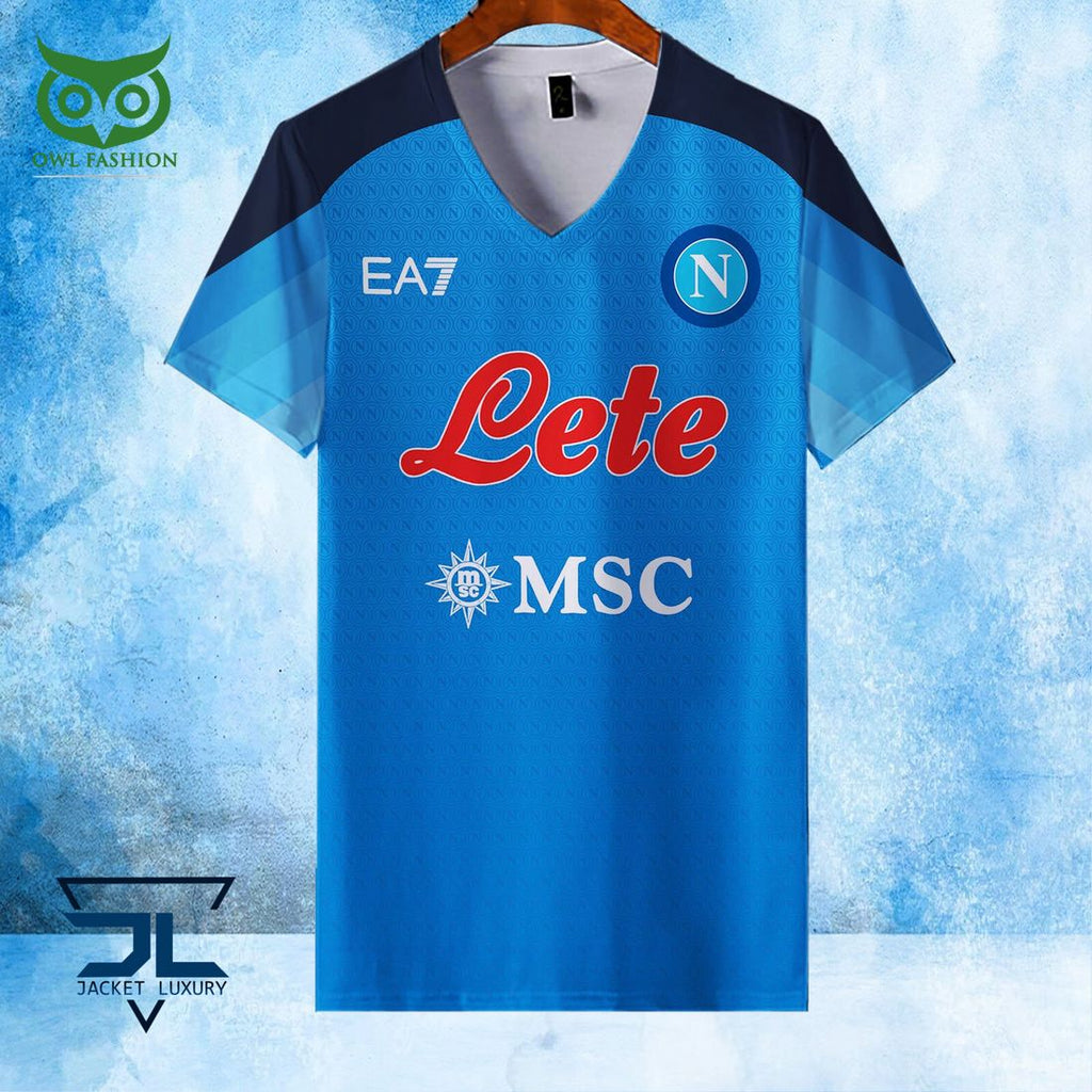 SSC Napoli Campioni d’Italia Serie A Team 3D Shirt