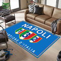 SSC Napoli Tappeto Campioni d’Italia Blue Rug