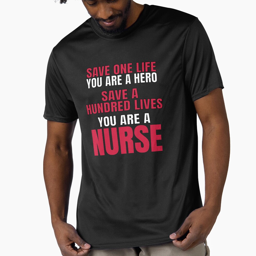 Nuse Save Hundred Lives funny Nurse by patroart