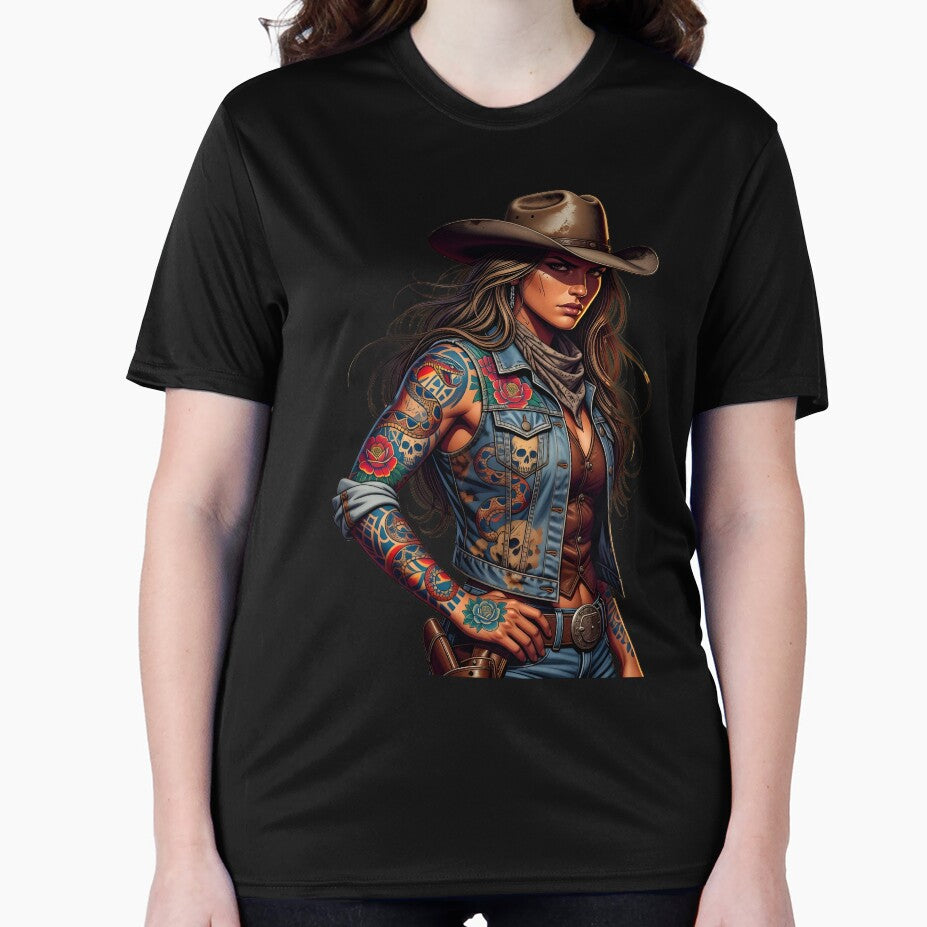 Modern Cowgirl Street Style tattoo cowgirl by Uglyandcute