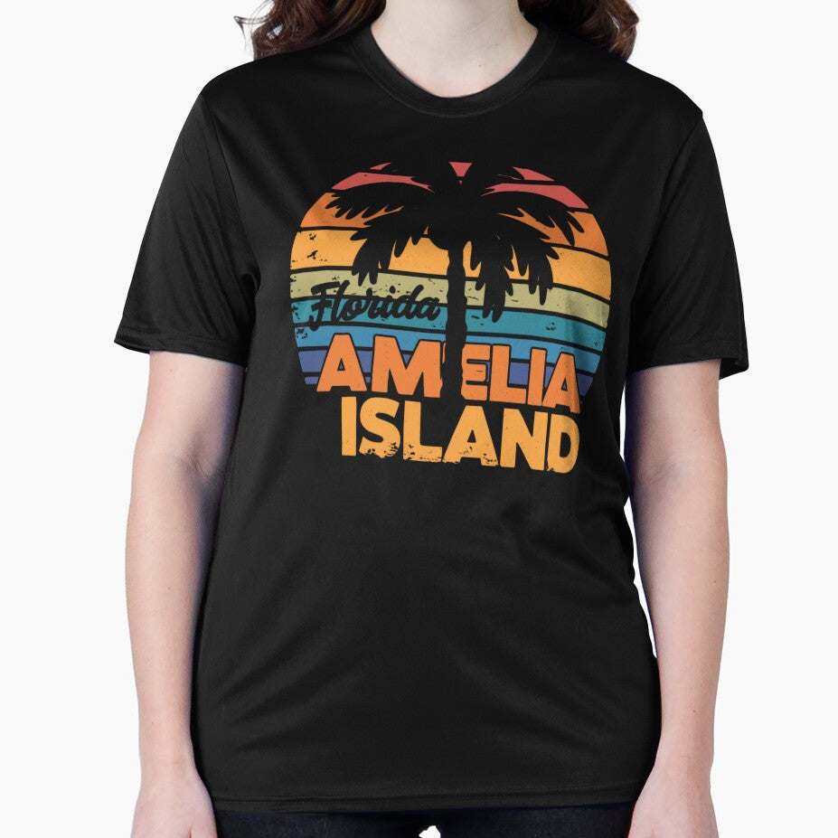 Amelia Island Florida Retro Sunset by RumiZoJin