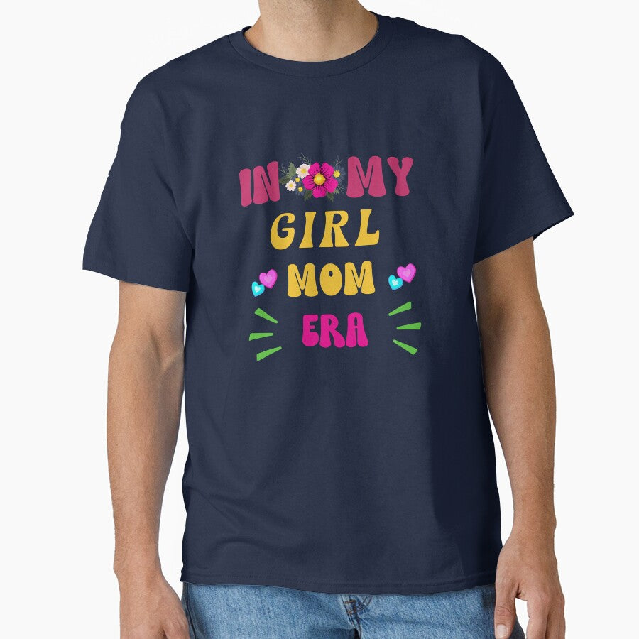In My Girl Mom Era Retro Groovy Design by Raise2Shine