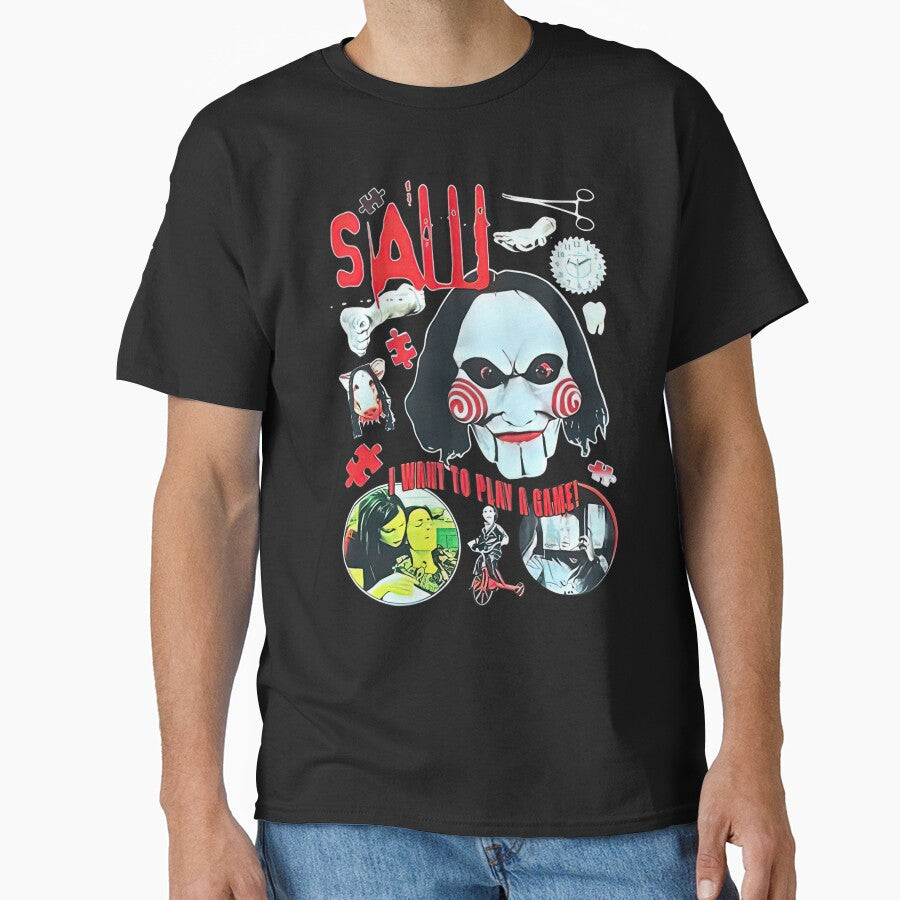 Vintage Saw Horror by Shadryx