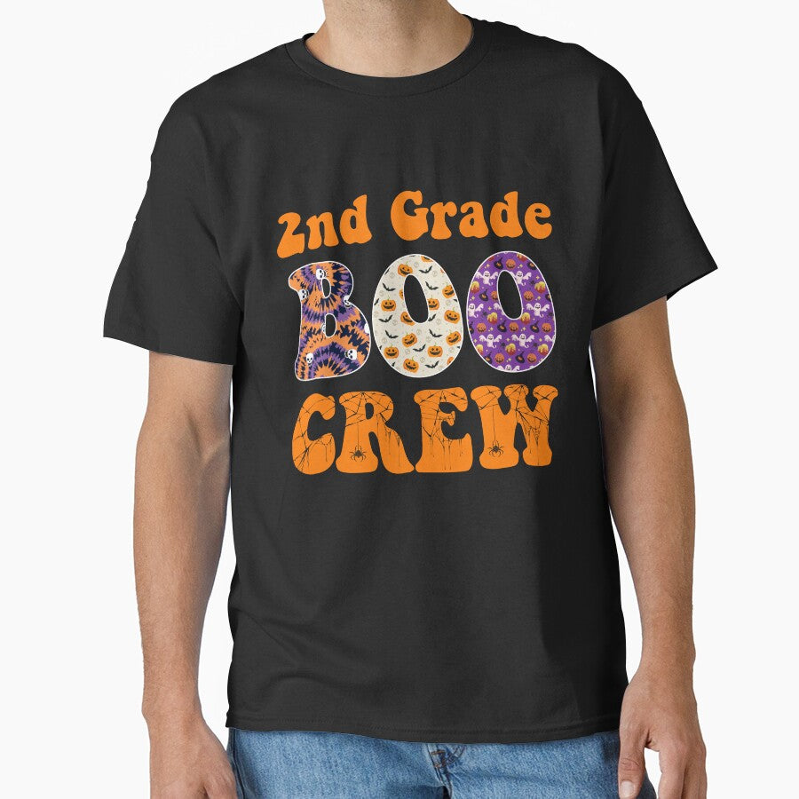 2nd Grade Boo Crew 2nd Grade Boys Girls Kids Funny Halloween Costume by zenzeroart ⭐⭐⭐⭐⭐
