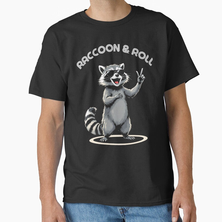 Raccoon Rock And Roll by Topmaxdesign
