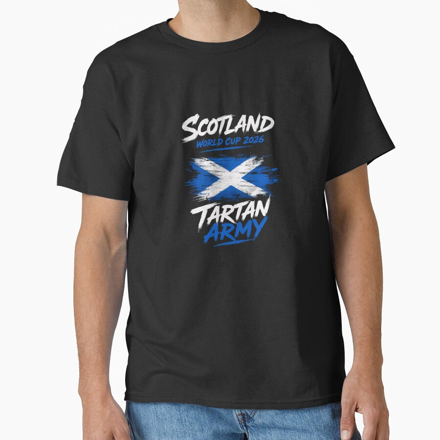 Scotland World Cup 2026 Tartan Army Football Supporter by RetroMini2026