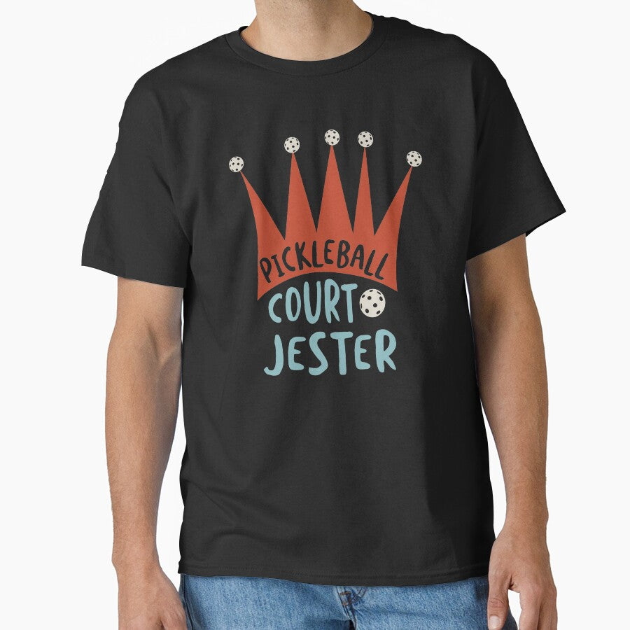 Funny Pickleball Court Jester Pun by whyitsme