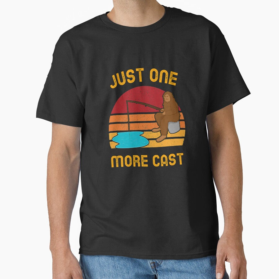 Just One More Cast - Bigfoot by Saige kesl