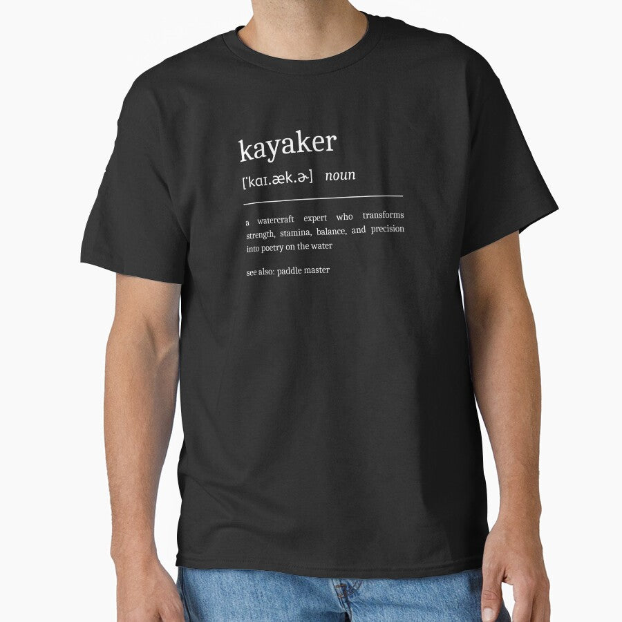 Kayaker Definition Motivational Kayaking Dictionary Kayak Lover by StrideSuccess