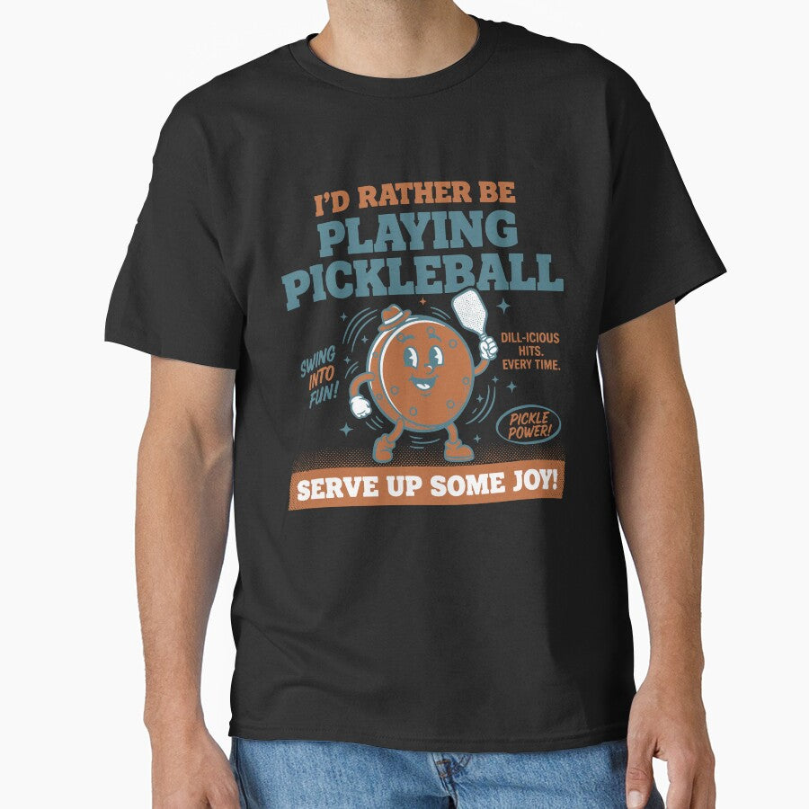 Pickleball Funny Player Playing Pickle Ball Love by LuminOrb