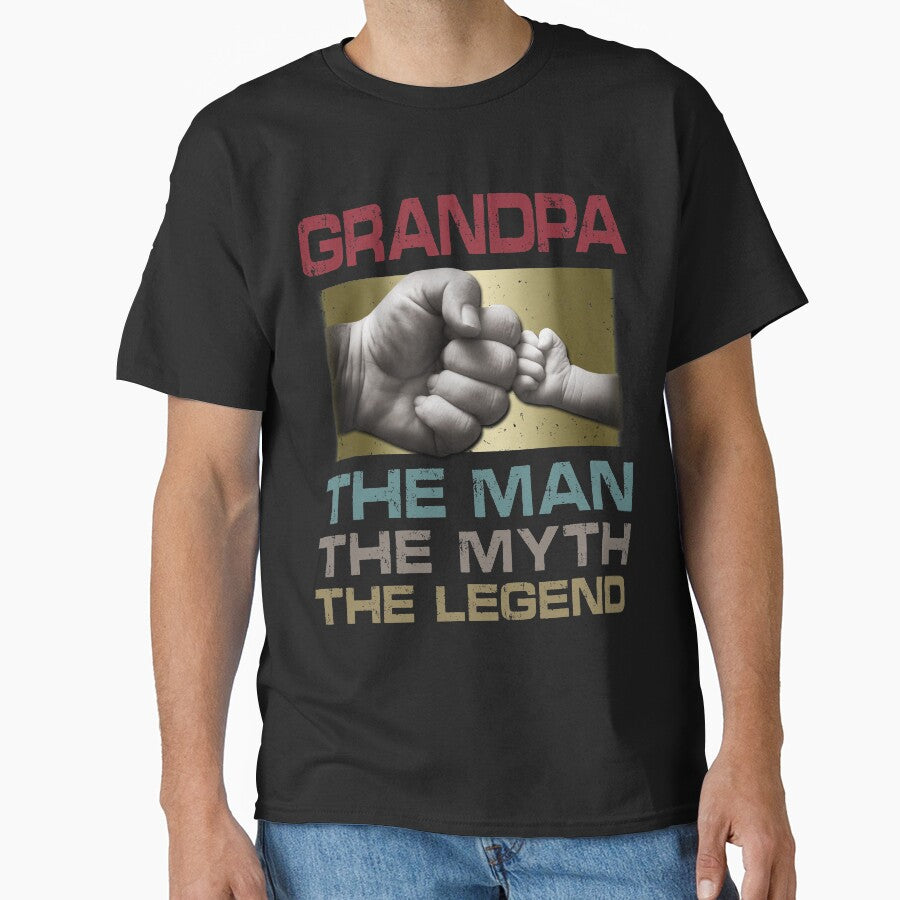 Grandpa The Man The Myth The Legend Matching Family by Andree Lee