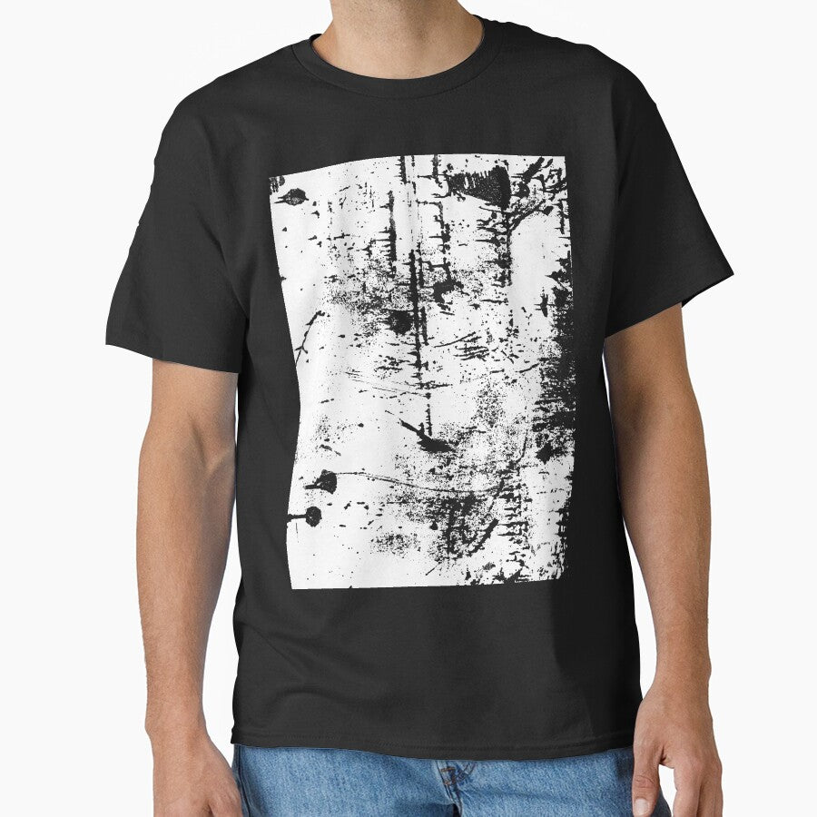 distressed t-shirt in White distressed by SocialStreet