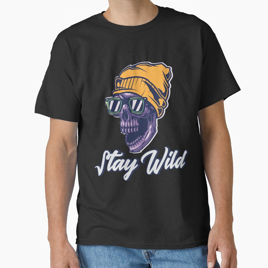 Stay Wild | Skull Design by CadDesignerr
