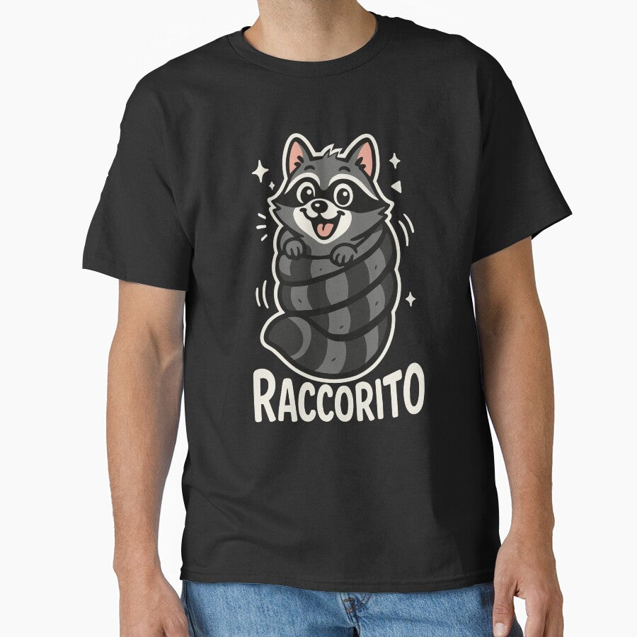 Cute Raccorito Raccoon Burrito by SnappyPNG