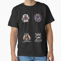 raccoon Dj Sticker Set / T Shirt by DiverseDazzle