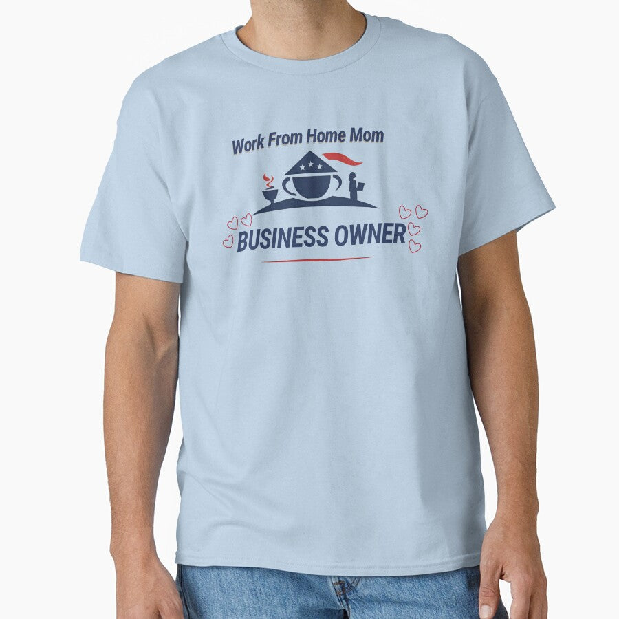 Small Business Mom Shirt – Coffee Fueled Work From Home Mom Life by GaJaAtelier