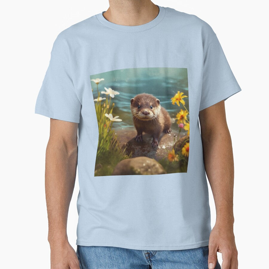 Cute Sea Otter - Cute Baby Animals by baby-animal-art