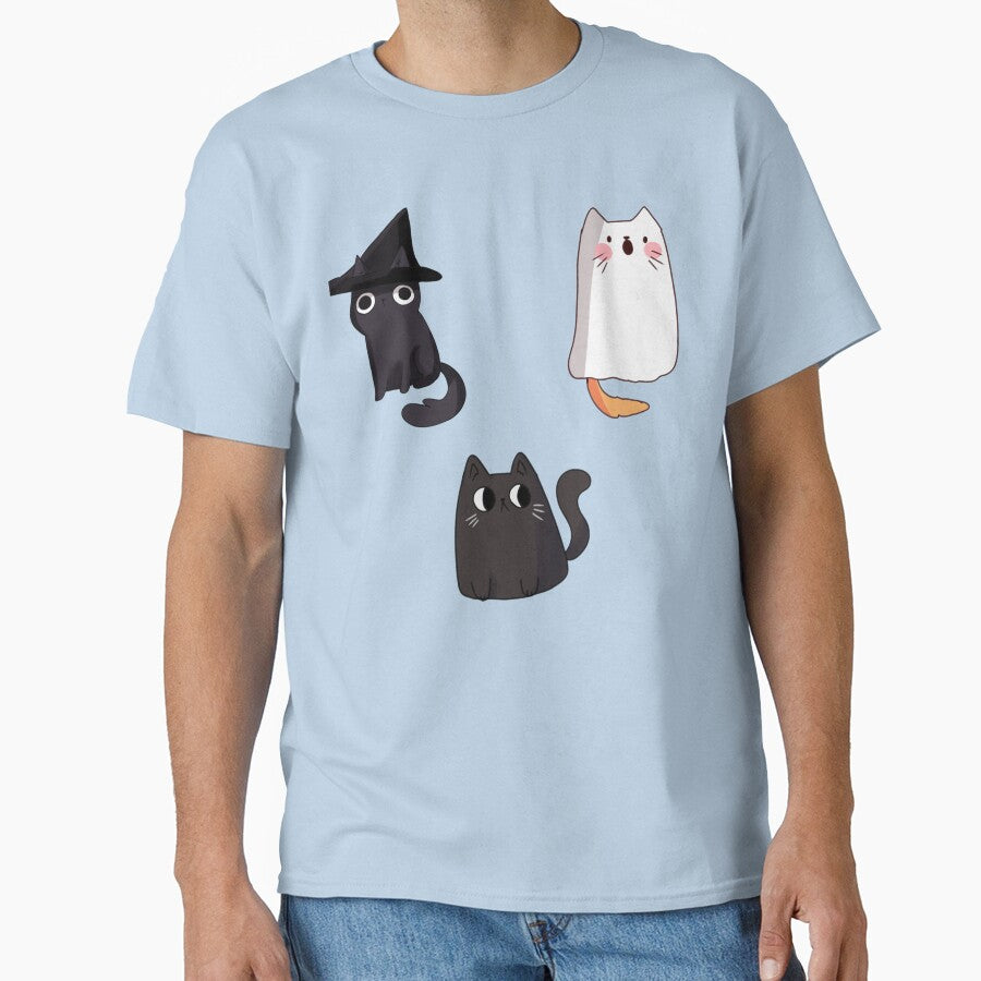 Cute cats illustrations halloween by Mayarart