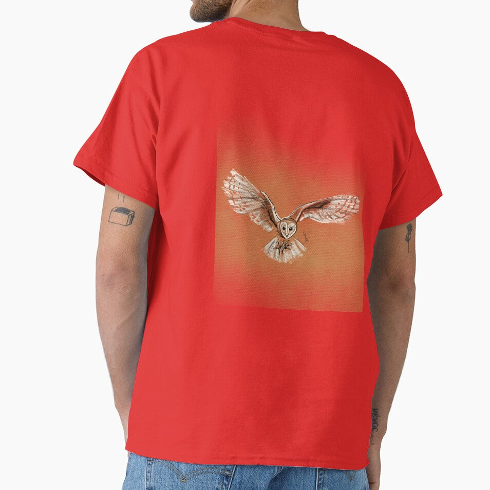 Sunset Owl by audreyoddity