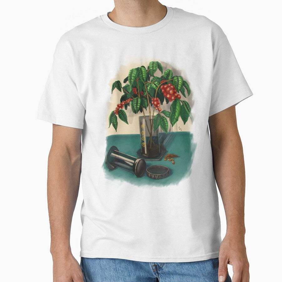 Aeropress Coffee Plant by drawingdayfoyd