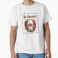 Go Canada Soccer Ball Flag | Canadian Football Fan Graphic Tee by PryntedLabs