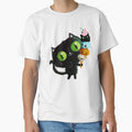 Halloween Black cat with Hallooween Treat (or trick) by colonelle