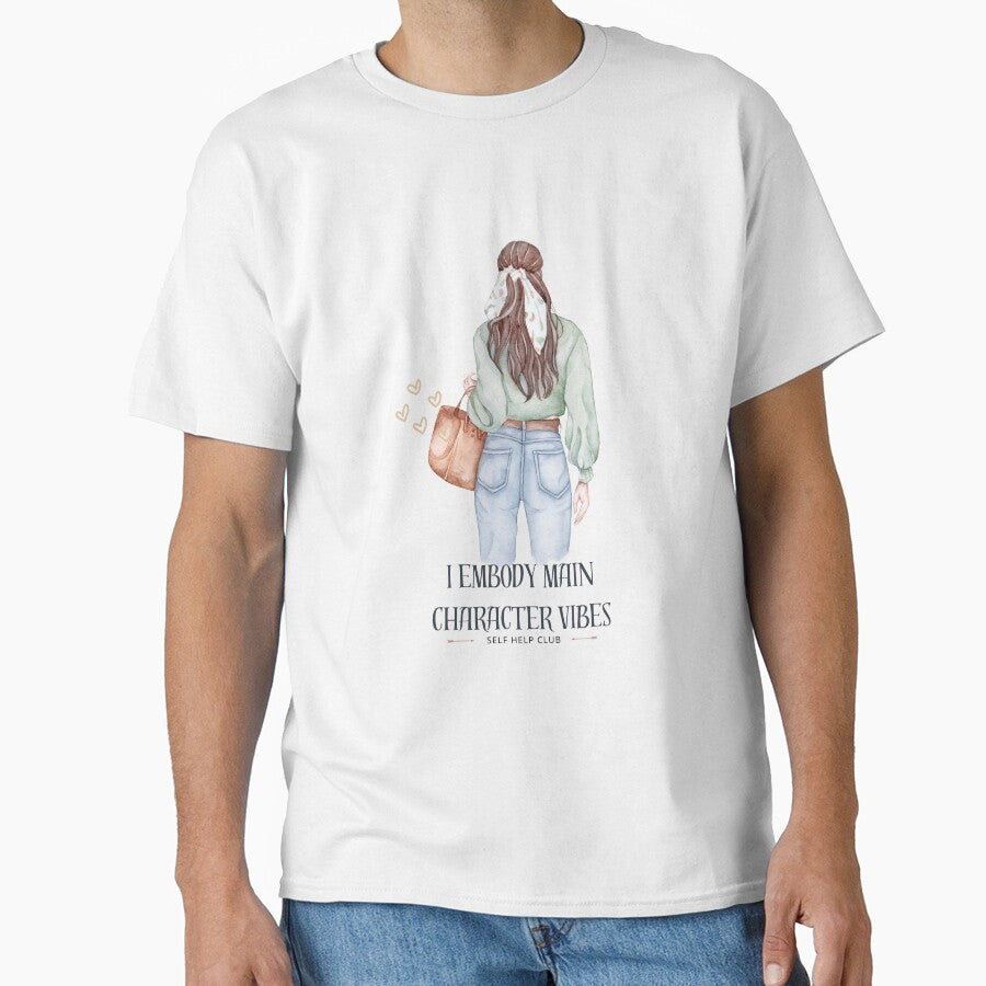 Main Character Vibes Self Help by Ruthsredbubble