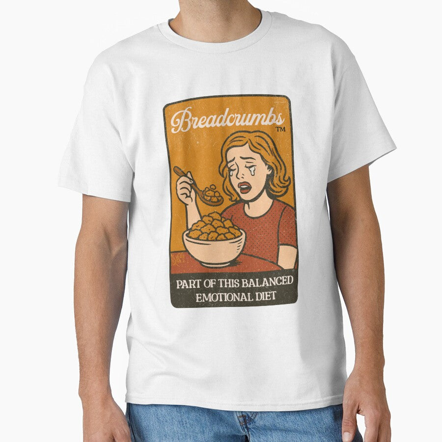Breadcrumbs Emotional Diet – Funny Dating Comic Design by Honominu