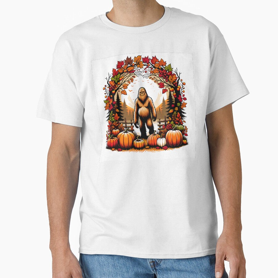 Sasquatch in The Pumpkin Patch by Matt's Artificial Nature