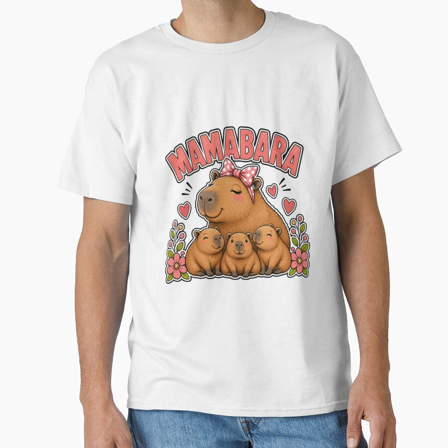 Mamabara Cute Capybara Mom by WeirdlyMild